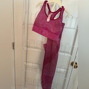 PINK Victoria's Secret Pink Sports Bra and Legging Set